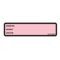 Nevs Printed Chart Label -Room No, name, Doctor 1-3/8"x5-3/8" Pink w/Black NRBP-PINK - alternate 1